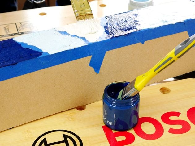 peindre etagere fabriquer en palettes