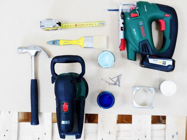 etagere fabriquer en palette pour enfant