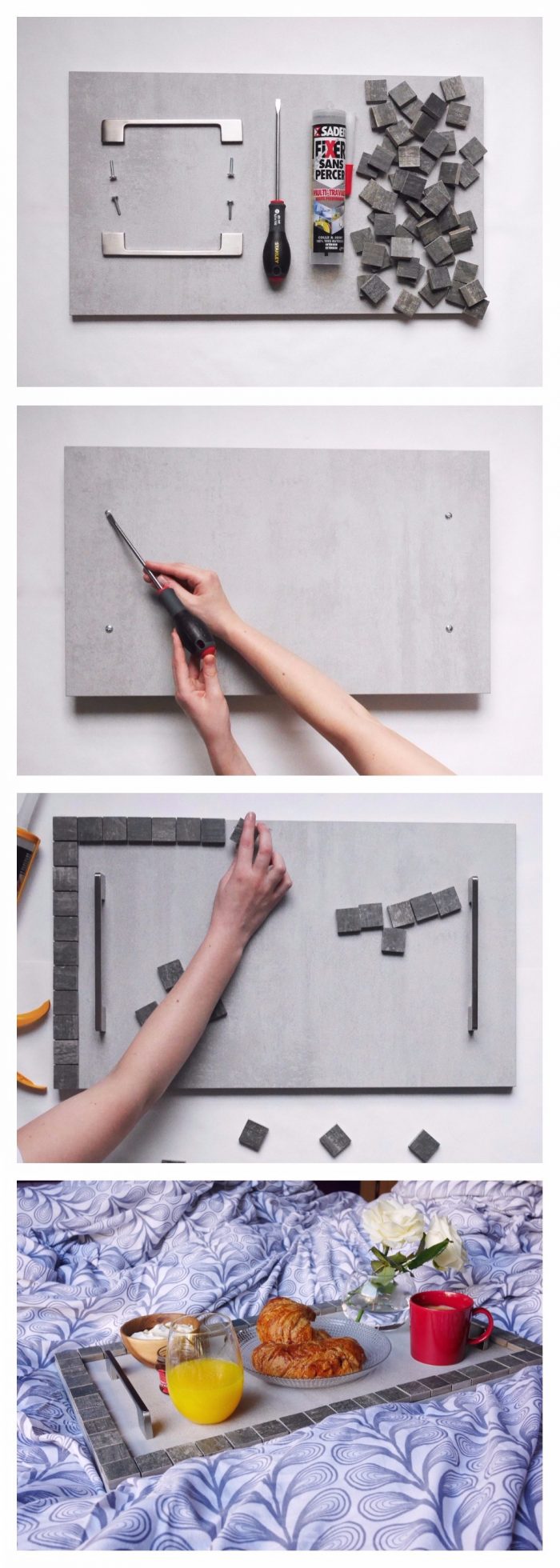 DIY recup upcylcing detourner meuble de cuisine plateau clemaroundthecorner.com