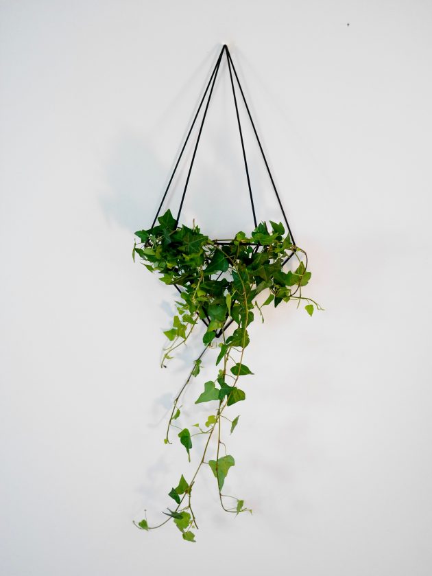 décoration murale diamant himmeli porte plante suspendu