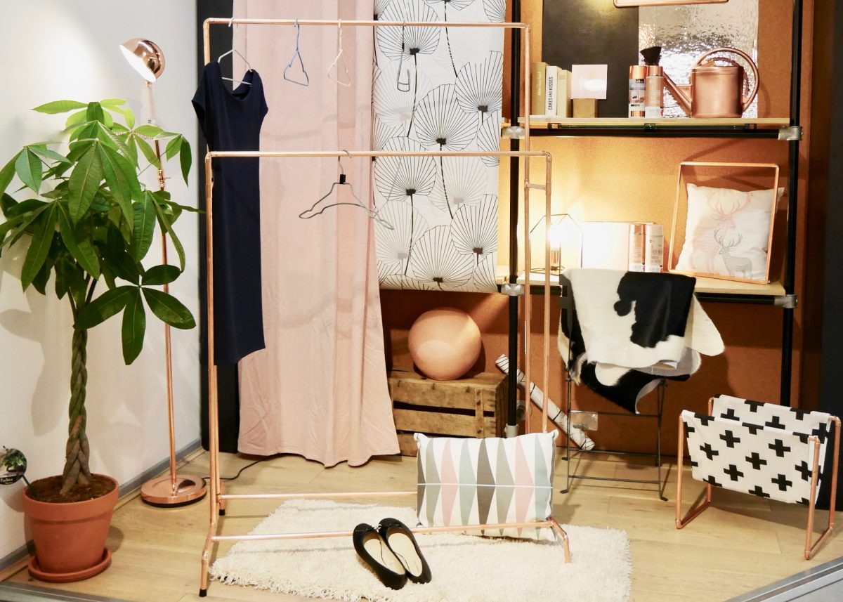 objet en cuivre diy création déco blog clemaroundthecorner