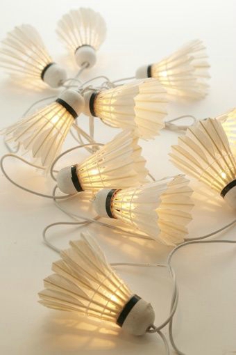 up-cycling volant badmington objet détourné