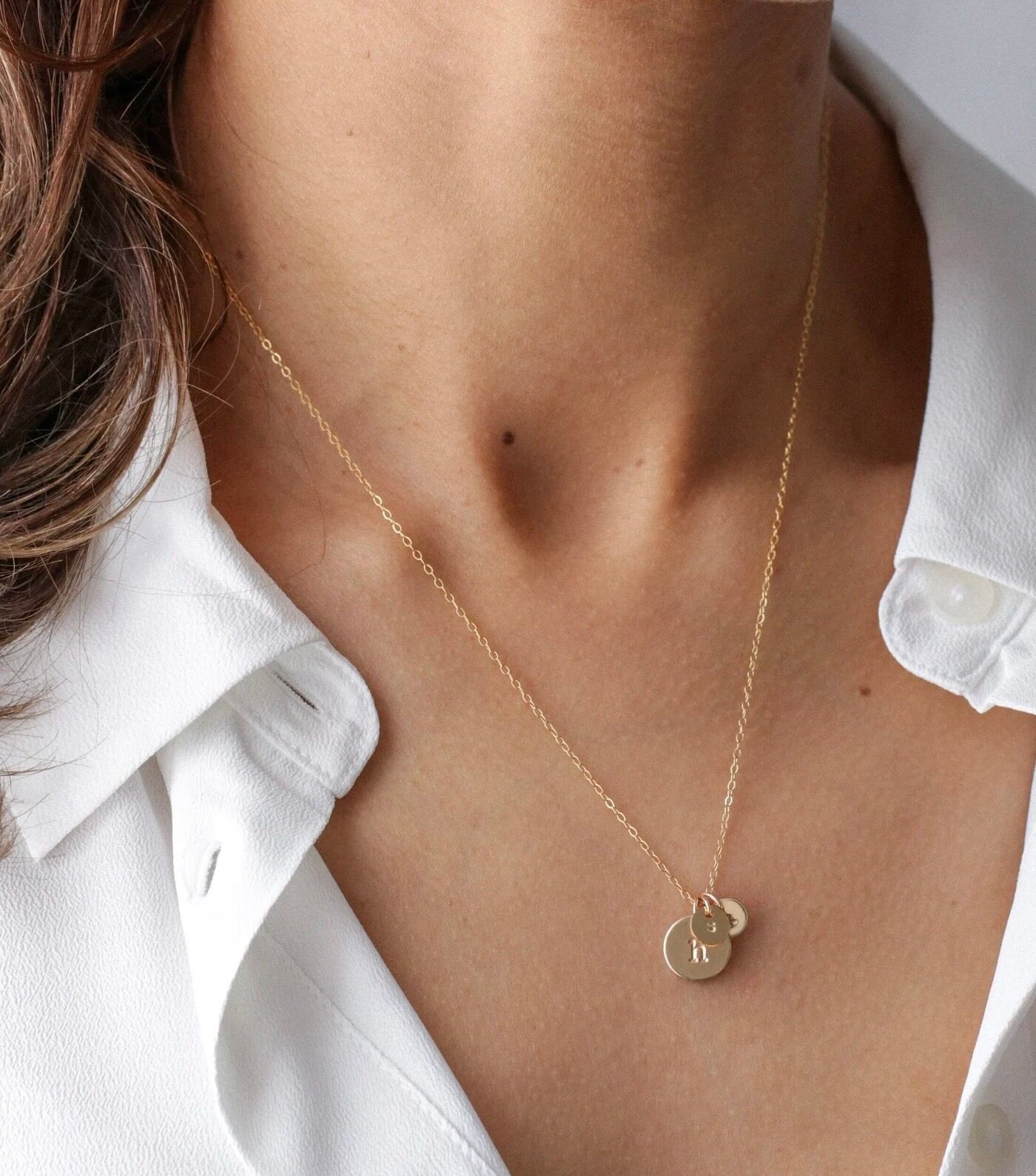 cadeaux made in France fête des mères collier initiales