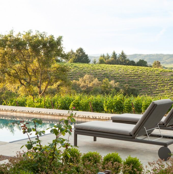 deco maison de campagne moderne piscine