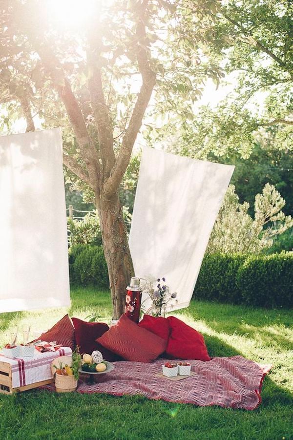 pique-nique demande en mariage 