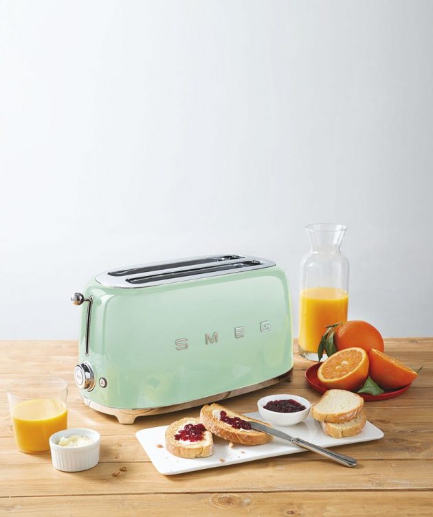 grille pain original style vintage retro vert mint