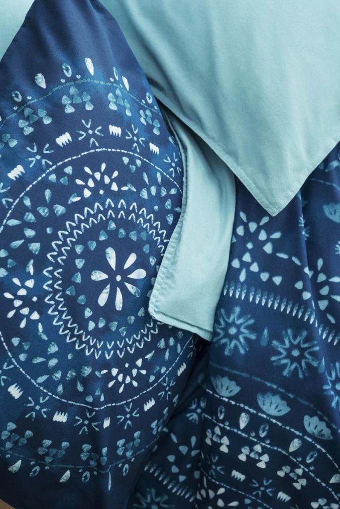 h et m home blog deco indigo