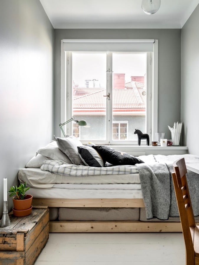 déco industrielle vintage avec des palettes de bois