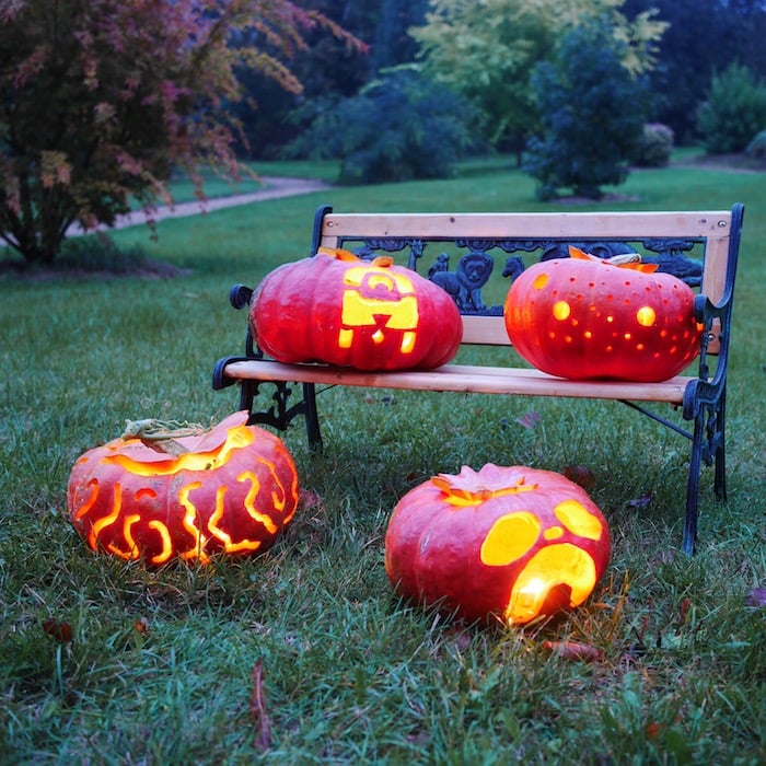 citrouilles halloween étoile decoration blog clem around the corner