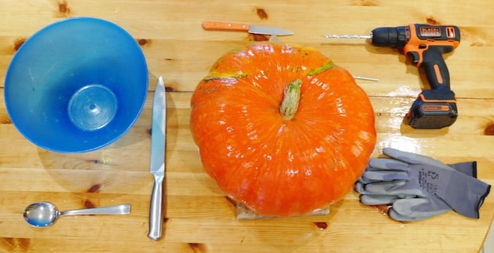 citrouilles halloween materiel pour faire soi meme sa lanterne
