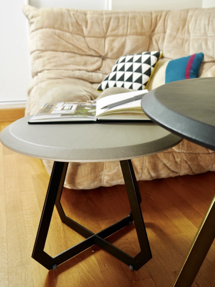 salon canapé angle togo ligne roset velours beige - blog déco design - clem around the corner