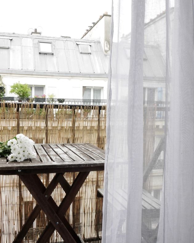 11m2 balcon chaise table exterieur bois