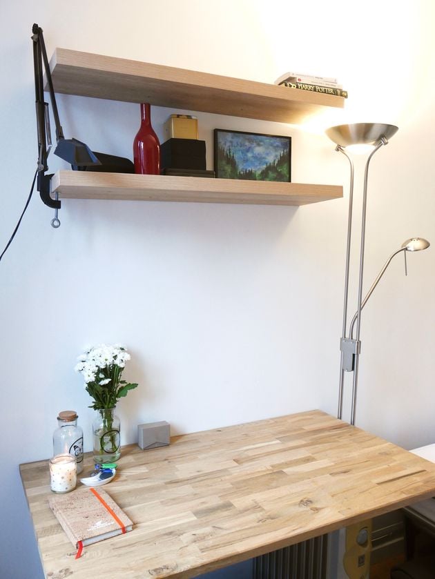 11m2 tudio bureau etagere