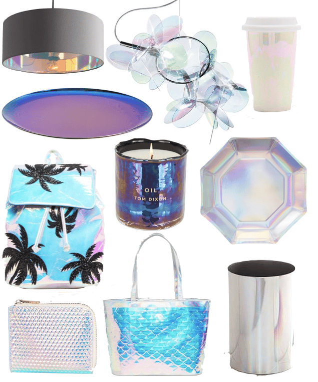 déco irisé tendance maison lampe pétrole