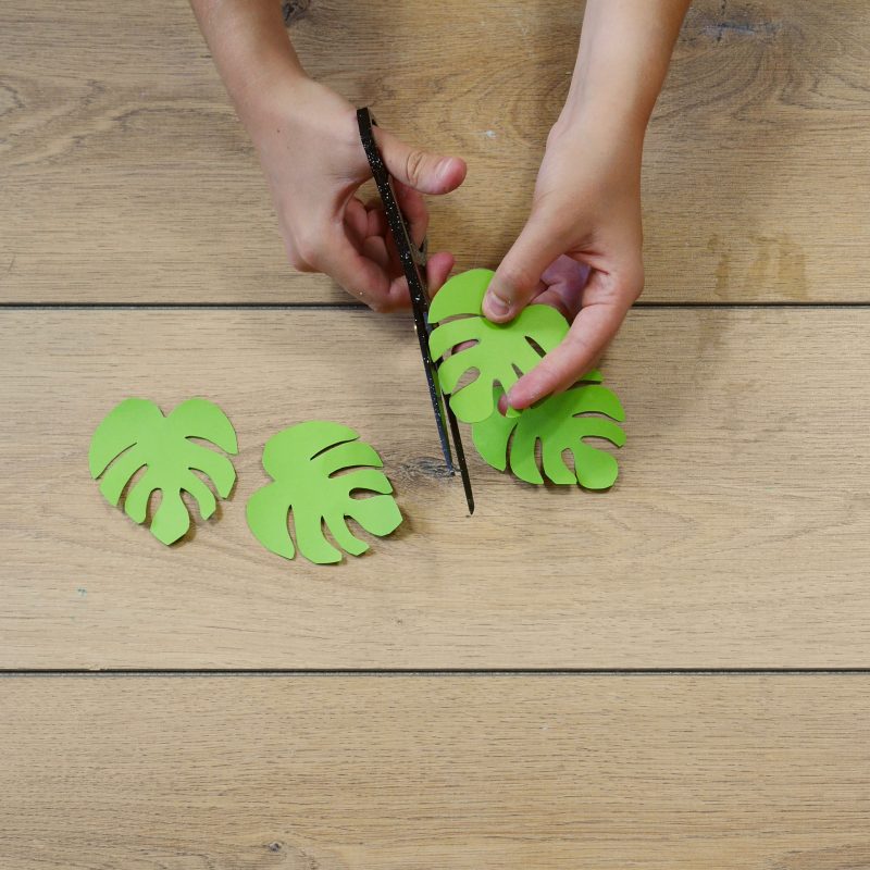 patron diy tuto fleur en papier guirlande ete