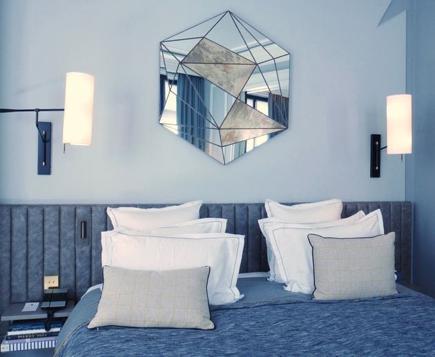 lit gris bleu nolinski