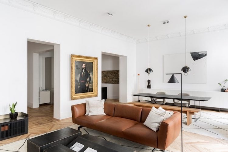 visite blog deco symétrie axiale salon minimaliste