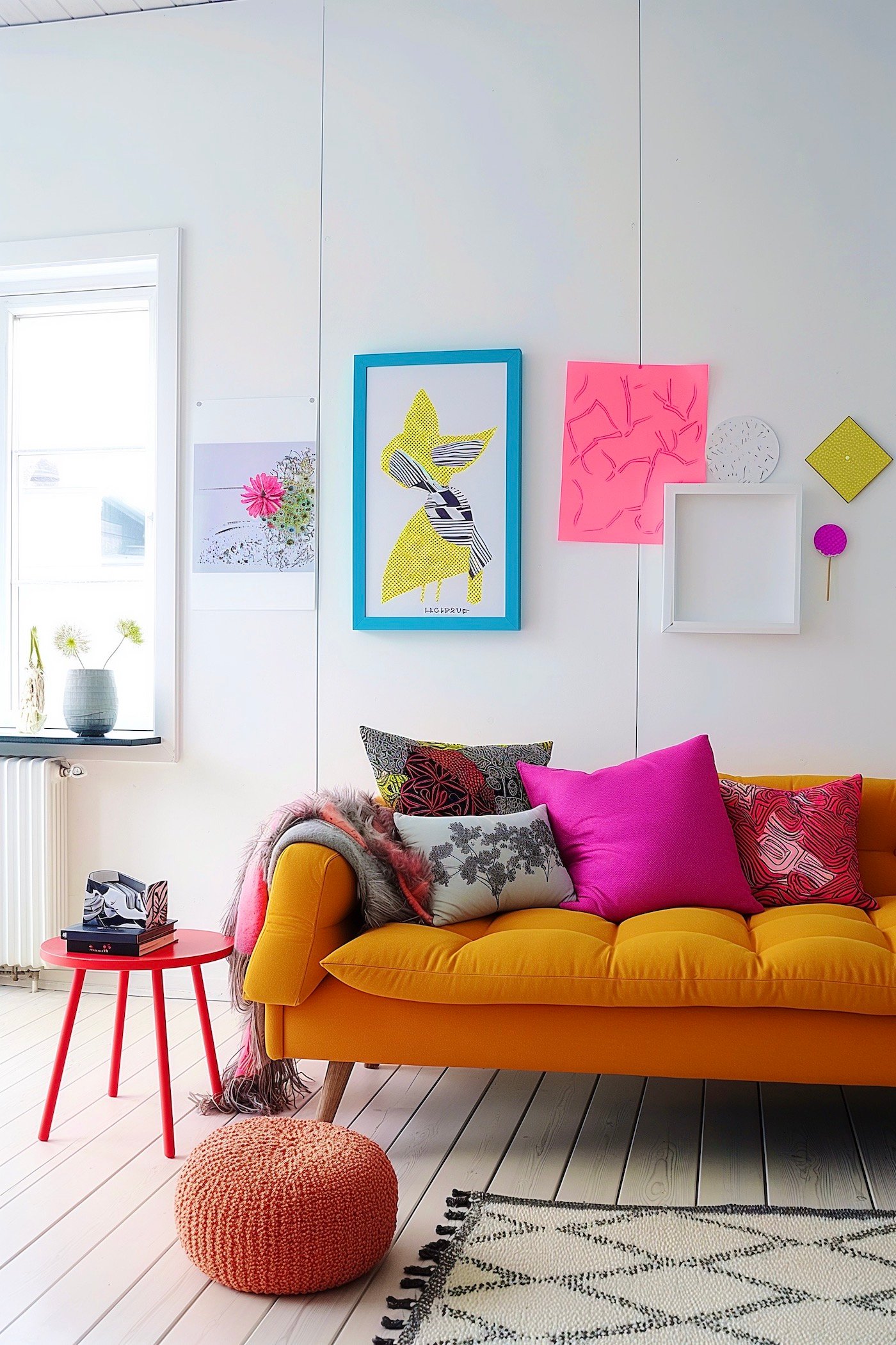 salon déco fluo location personnalisée