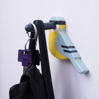 idées cadeaux enfant noel patere oiseau en bois