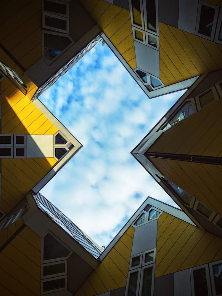 maisons cubes Piet Blom oude Haven rotterdam architecture