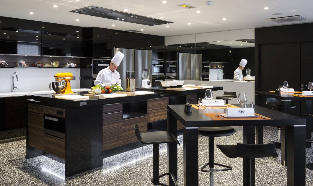 perene cuisine plan de travail coulissant avis paul bocuse institut