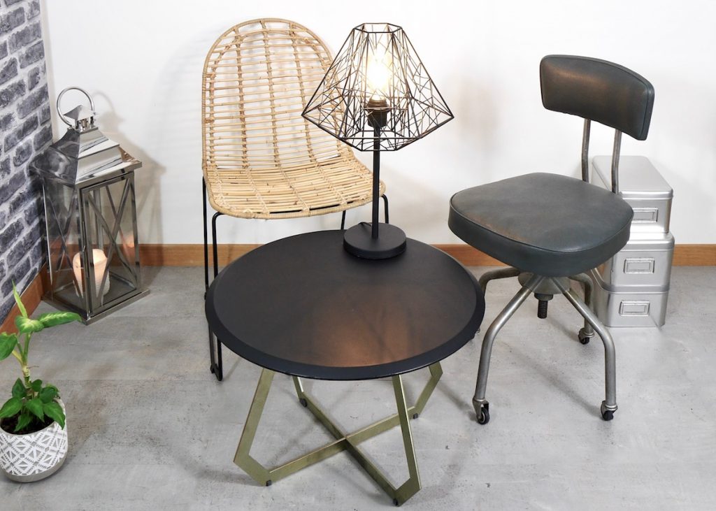 salon style industriel deco pas chere rapide blog