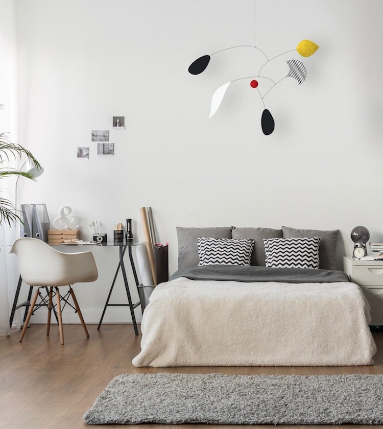 virvoltan mobile pour adulte calder deco chambre scandinave nordique