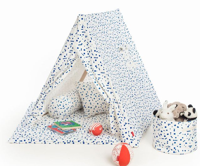 déco enfant made in france deuz tente a pois