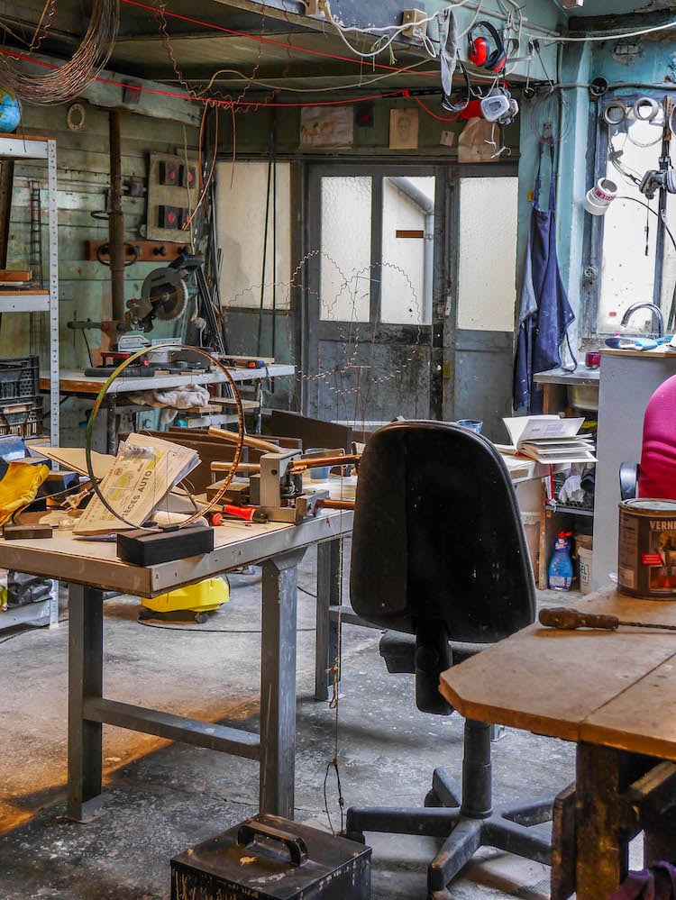 laurent trebout atelier garage