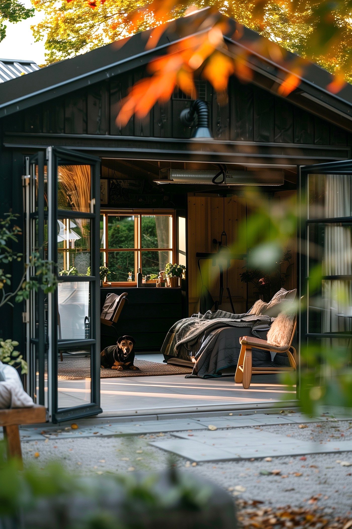 annexe maison chambre supplémentaire abri jardin