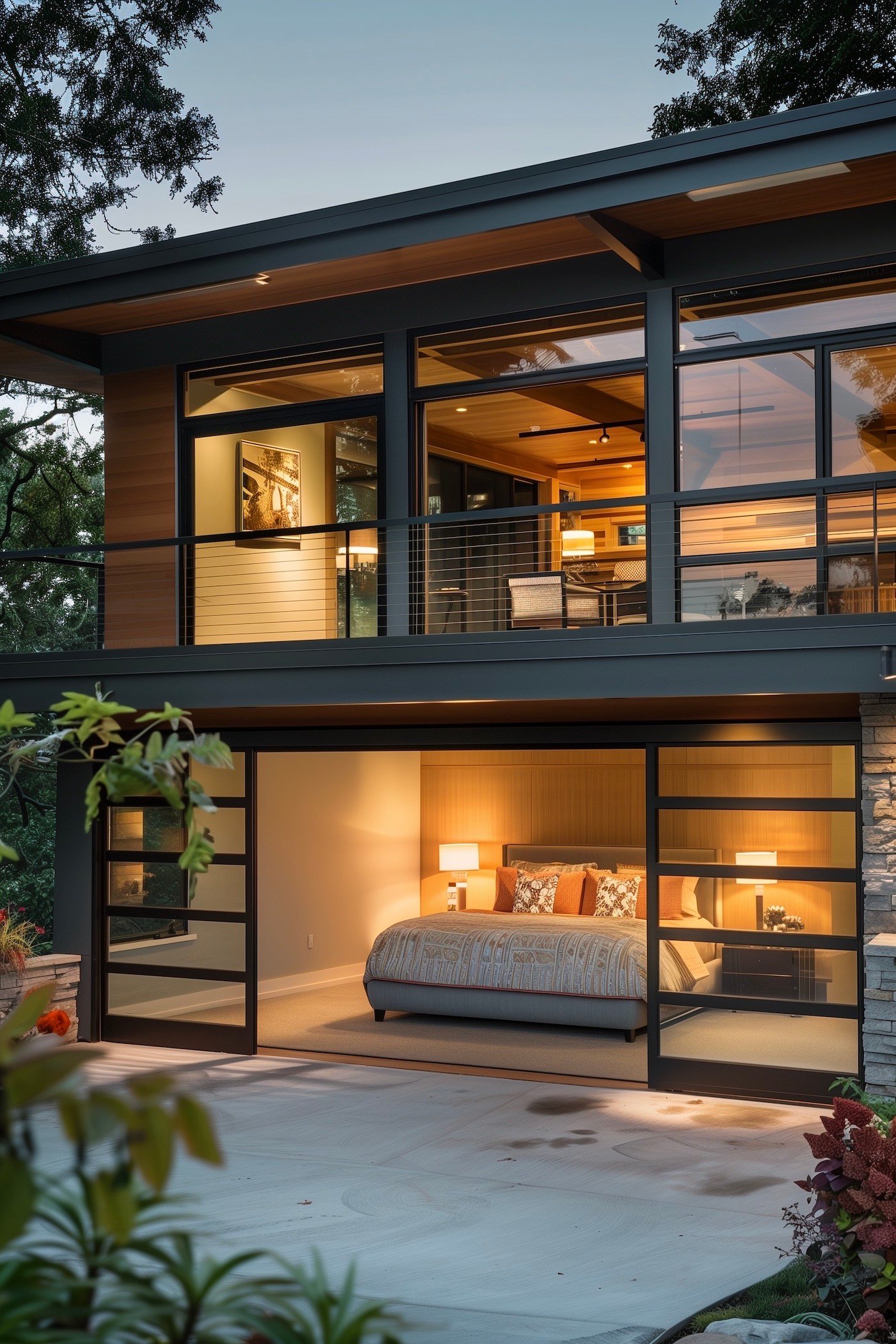 maison moderne duplex - blog déco clematc