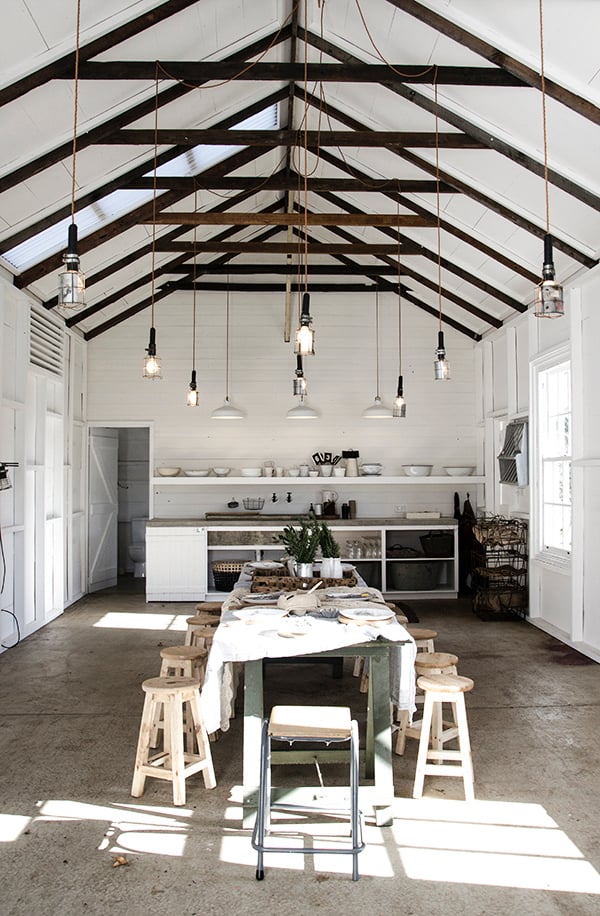 mini maison champetre mariage nature grange boheme