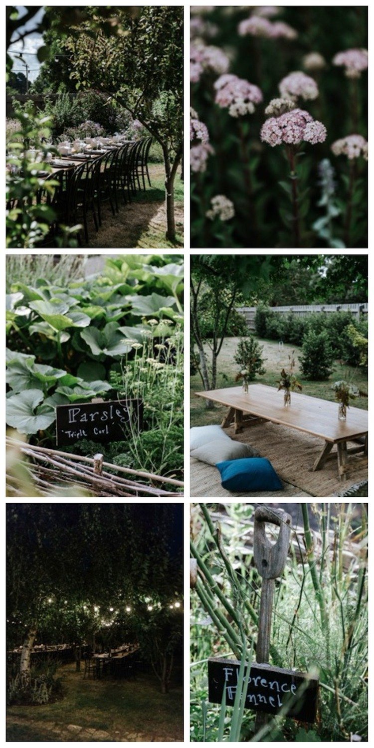 mini maison champetre chambre sur jardin mariage potager