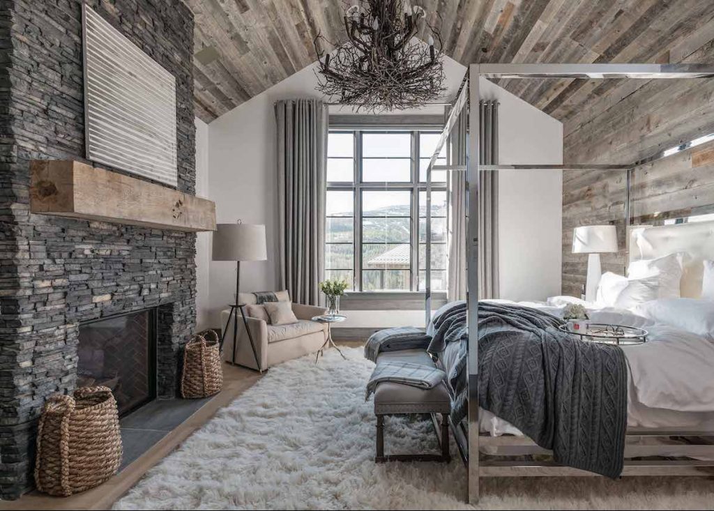 visite deco chalet décoration montagne chambre cosy hygge