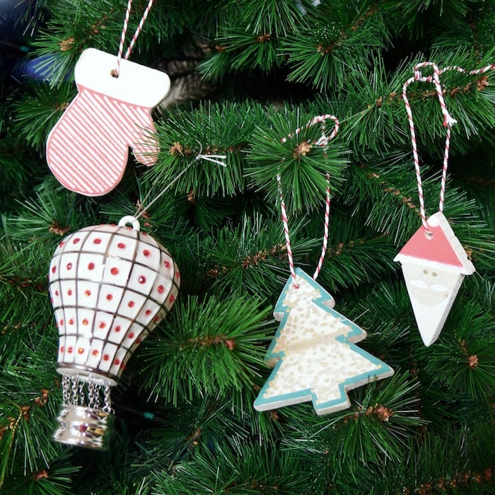 Fabriquer ornement en bois sapin deco de Noel DIY