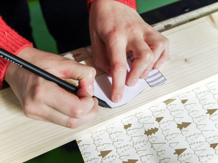 Déco de Noël diy en bois clem around the corner patron gratuit