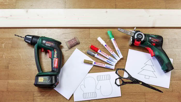 Déco de Noël diy en bois clem around the corner