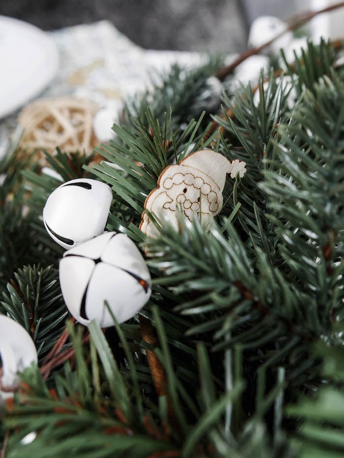 pere noel jolie table de noel