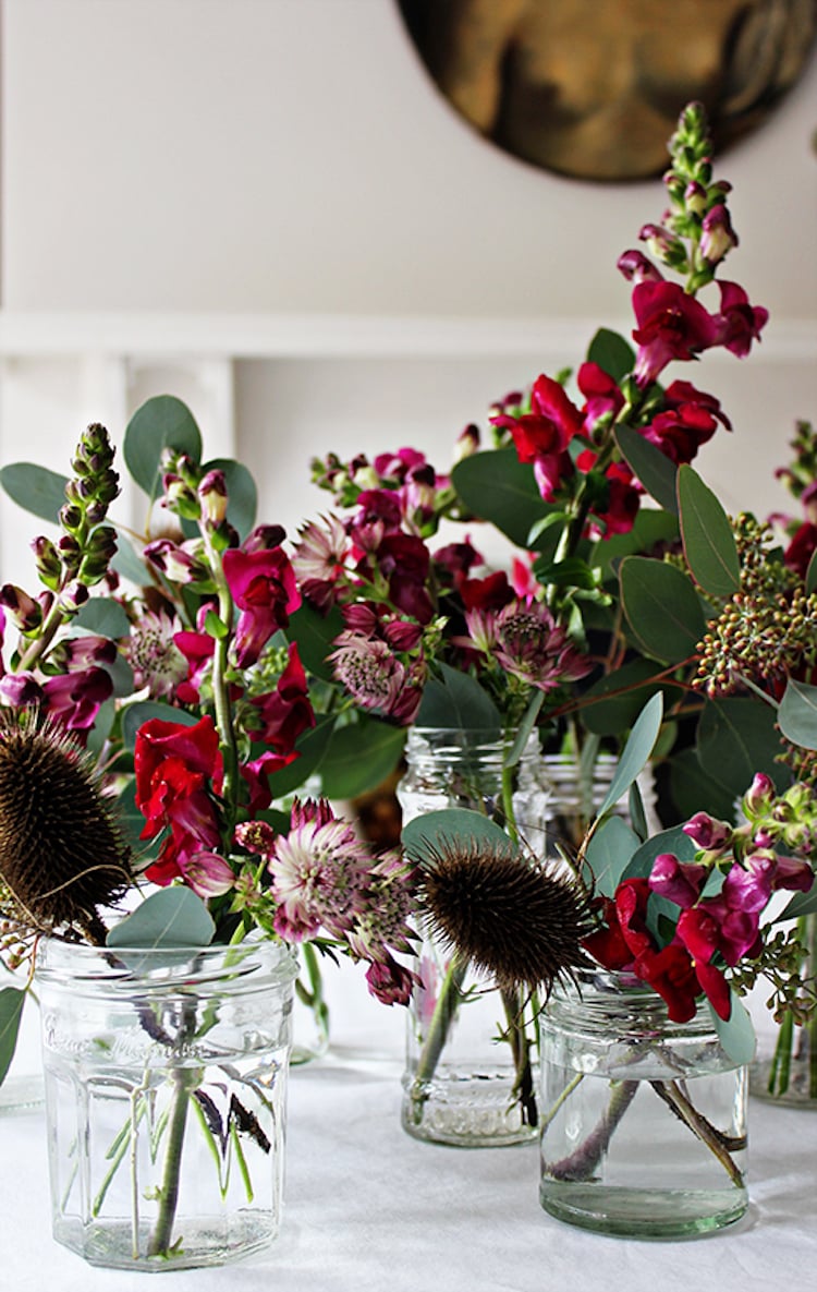 tables de noel assiette