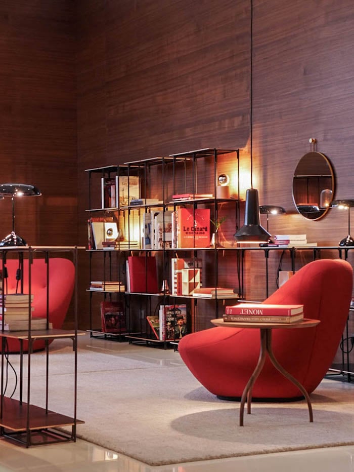 maisonobjet paris 2018 canape rouge ligne roset tendances deco fautueil