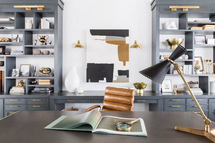 coin bureau au chalet maison style retro annees 50s art deco