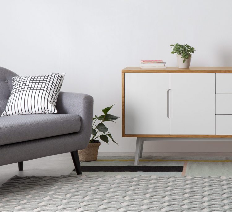 soldes chez made commode scandinave blanche bois clair pas chere