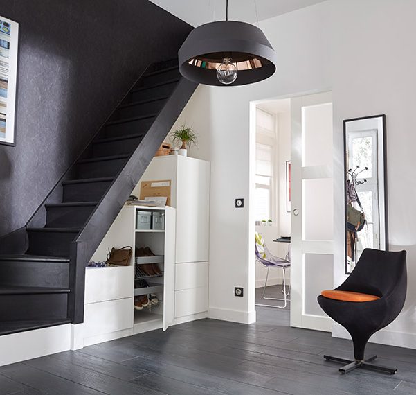 20 astuces pour aménager un dessous d'escalier placard à chaussures