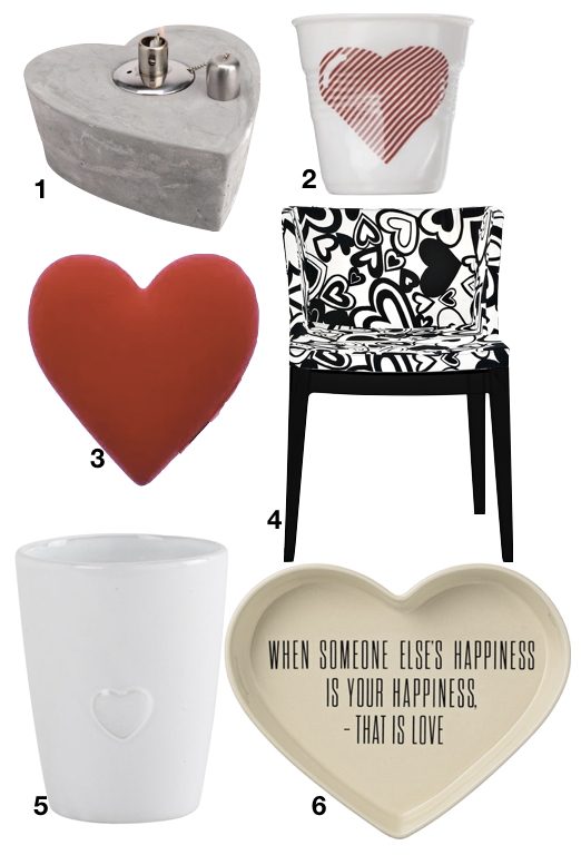 déco à coeur chaise design idee cadeau saint valentin