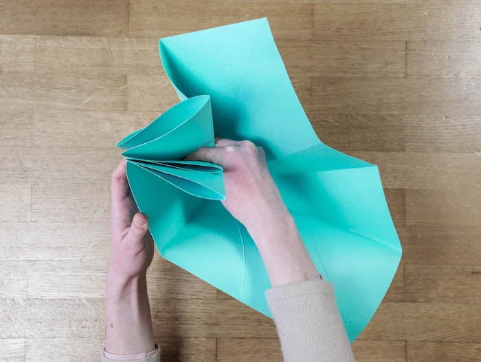 faire soi même sa décoration de Noël pour les fête tutoriel gratuit origami - clem around the corner