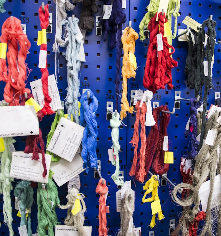 secrets de fabrication jacquard français recherche couleur nappe