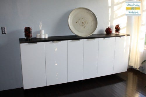 ikea hack buffet diy blog deco