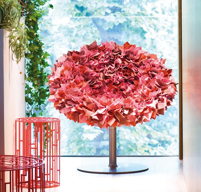 chaise fauteuil fleur bouquet tissu moroso blog deco