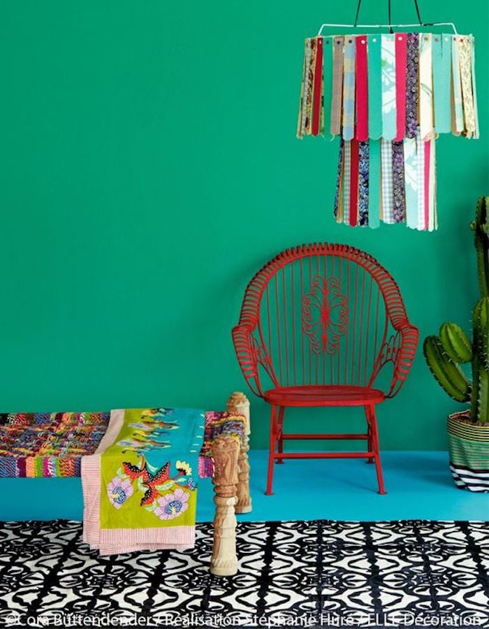 deco ethnique flashy fluo couleurs pop