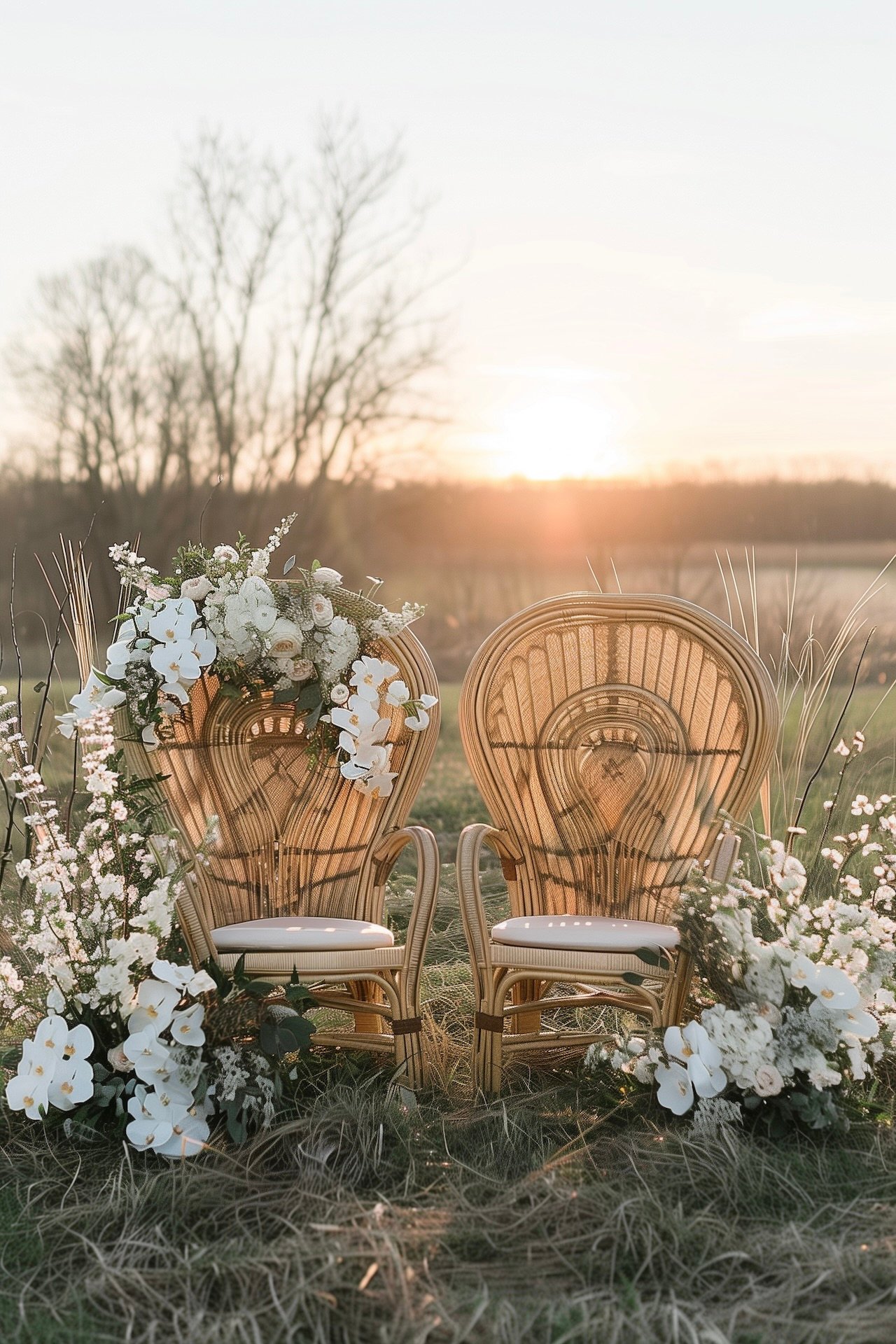 déco mariage extérieure bohème fauteuil Emmanuelle cérémonie laïque